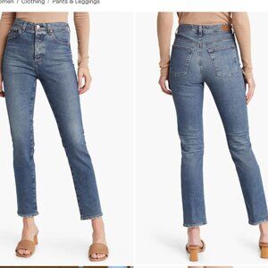 New AG Alexxis Slim High Rise Vintage Fit Jeans in 14 Years Wilderness size 26